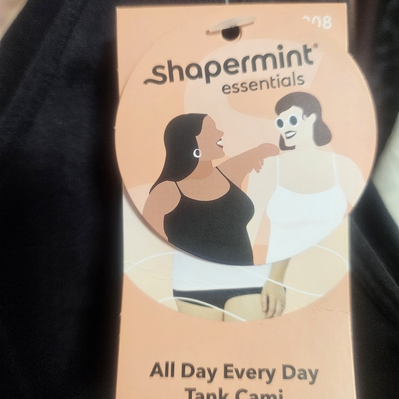 Shapermint Essentials Black Tank Cami XXL - Picture 3 of 6